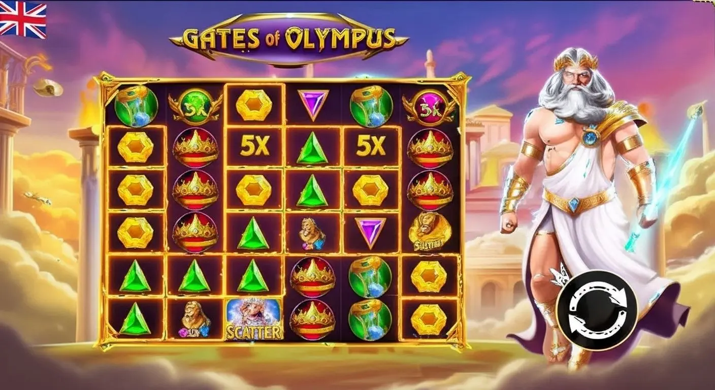 Game advantages like multipliers and free spins displayed